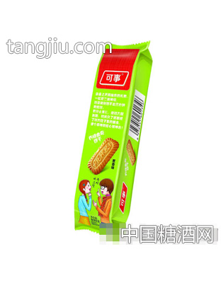 可事葱香味饼干