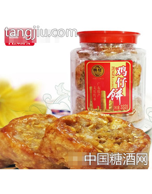 332克瓶装鸡仔饼