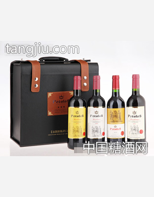 包装：六支装皮箱