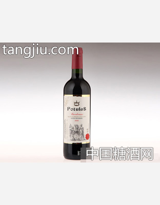 波图斯干红葡萄酒（白标）