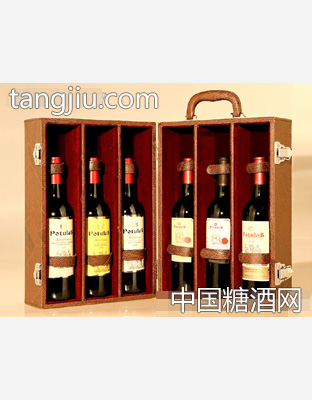 包装：六支装进口皮箱特写