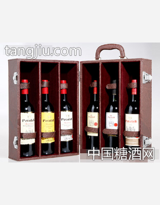 包装：六支装进口皮箱展开