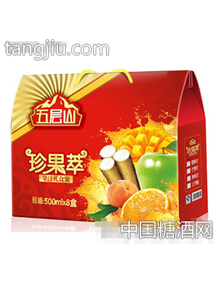 五层山珍果萃果汁500ml×8盒