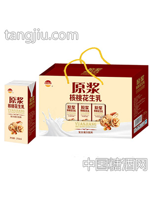 伟杰原浆核桃花生乳250ml