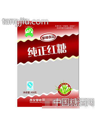 攀峰食品400g纯正红糖