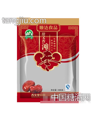 顺达食品1000g香又甜滩枣