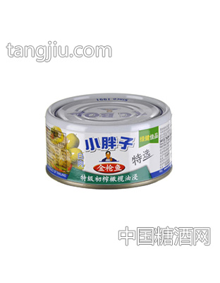 小胖子块装白肉金鱼罐头(特