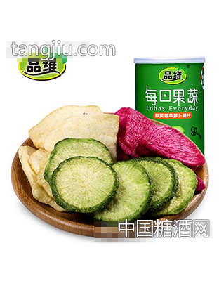 品维每日果蔬脆片65g罐