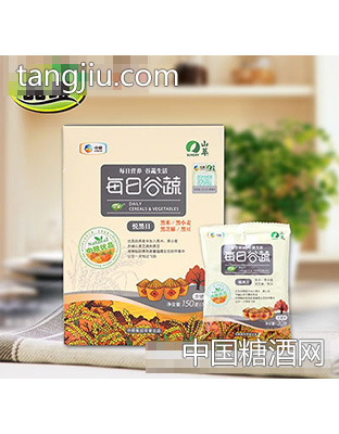 每日谷蔬黑米粥