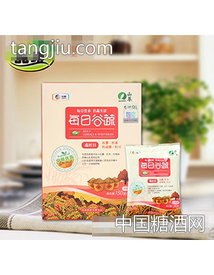 每日谷蔬红豆红米粥