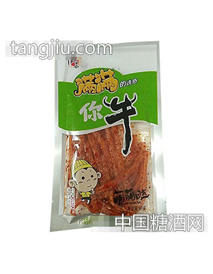 伟晨你牛萌萌哒辣条48g