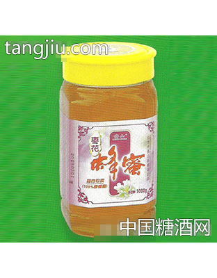 绵山1000g大方瓶枣花蜂蜜