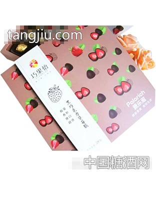 巧果怡巧克力草莓脆礼盒装