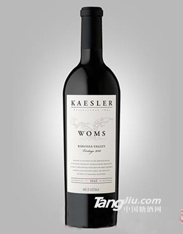 凯斯勒WOMS西拉赤霞珠干红葡萄酒