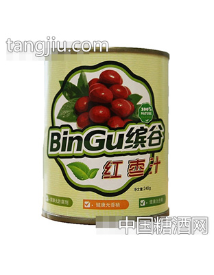 缤谷红枣汁248g