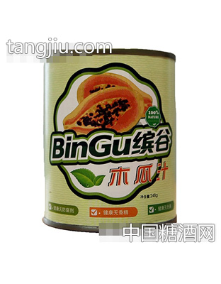 缤谷木瓜汁248g