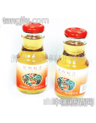 清爽型鲜枸杞汁