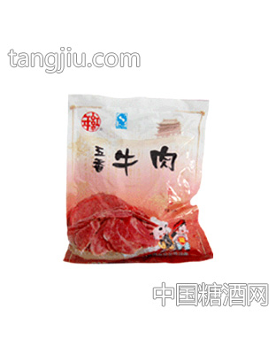 年红五香牛肉