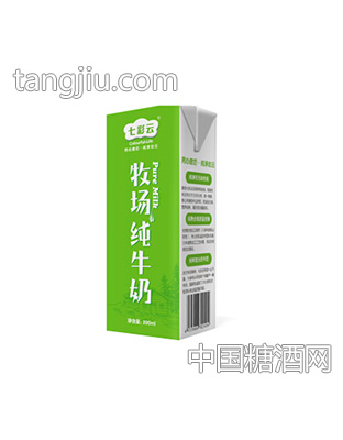 七彩云牧场纯牛奶