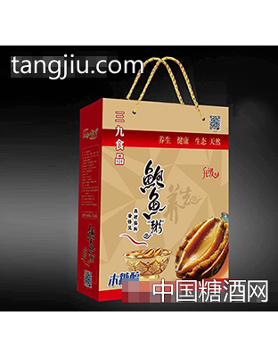三九食品木糖醇鲍鱼粥手提袋