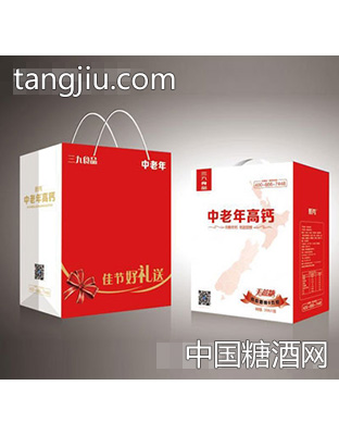 三九食品中老年高钙牛奶
