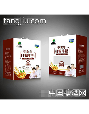 北大荒集团中老年谷物牛奶低糖