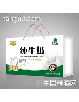 北大荒集团纯牛奶250mlx12盒