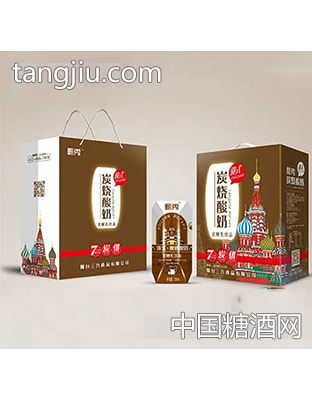 甄秀炭烧酸奶三合一