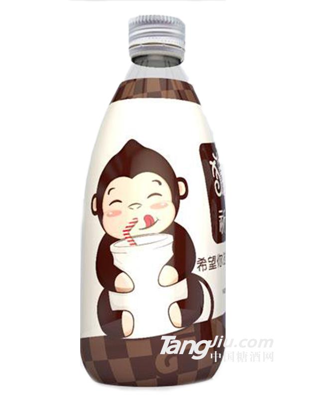 猴小囧祈愿瓶巧克力味甜牛奶