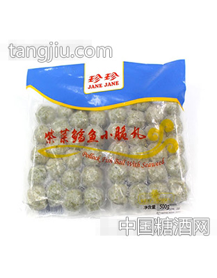 珍珍紫菜鳕鱼丸500g