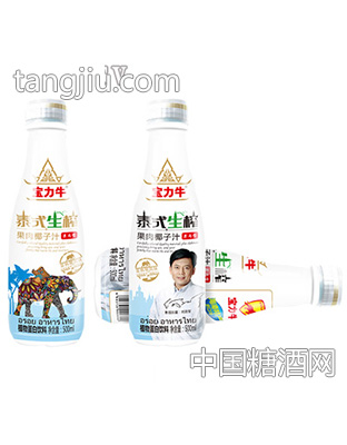 宝力牛泰式生榨果肉椰子汁