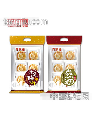 乔家栅袋装葱油黑芝麻桃酥袋装核桃酥200克