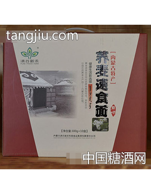 清谷新禾荞麦速食面300gx10