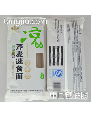 清谷新禾荞麦速食面500g（凉拌面）