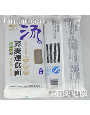 清谷新禾荞麦速食面500g（汤面）