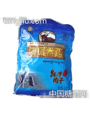 180克竖提系列咖喱味牦牛肉干