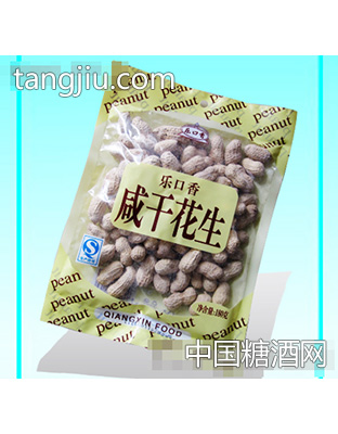 乐口香咸干花生180克