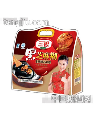 核桃八珍黑芝麻糊礼品袋装