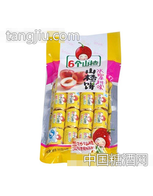 启明星160g山楂饼水蜜桃味