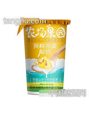 农场果园酸奶（黄桃燕麦）170g
