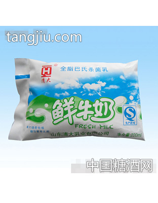 清大鲜牛奶220ml