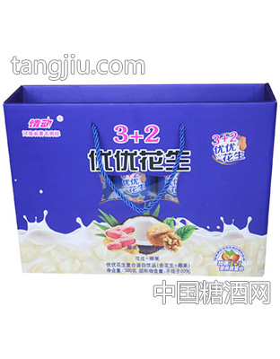 情动优优花生“3+2”1x10罐礼盒外有周转箱