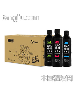情动黑水水蜜桃水果味480mlx15瓶