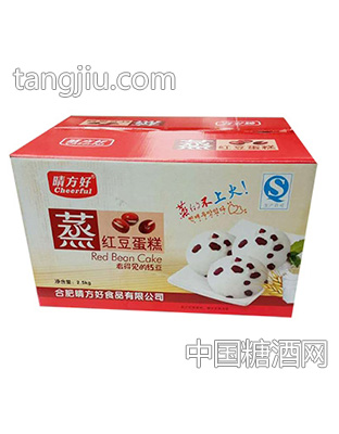 晴方好红豆蛋糕箱装2.5kg