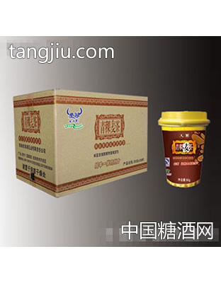 圣湖50克杯装青稞麦茶箱装