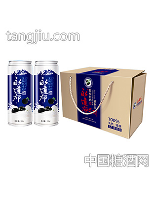 永道布黑枸杞牛奶