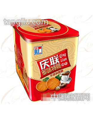 728g庆联多味特脆饼（铁罐）