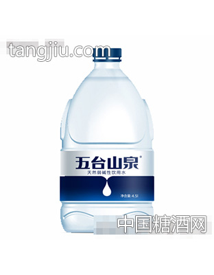 五台山泉4.5L装