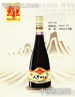 华龙人参葡萄酒