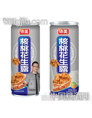 沛美核桃花生露罐